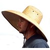 Double Weaved Hard Shell Shade Hat Large Fit Wide Brim