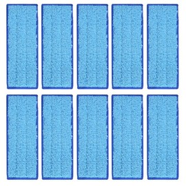 JINYI Replacement Mop Pads for iRobot Braava Jet 240 Series, 10 Pack Wet Mopping Pads, Washable Reusable Microfiber Deep Clean Mop Pads