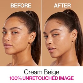 Base de Maquillaje Tinta Serum Niacinamida, Ácido Hialuronico, Vitamina E, Cobertura Ligera,Acabado Natural Piel efecto Luminoso y Brillante, Libre de