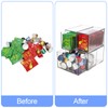 Yarlung 3 Pack Coffee Pod Organizer Tea Bag Holder, Clear