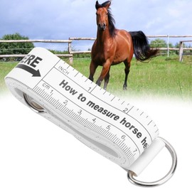 Horse Height Measuring Tape, Accurate Two Sided Tape Measure for Tape Measure, Body Tape for Measuring Chest and Weight of Animals