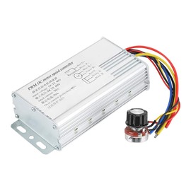 Zunate DC Motor Speed Controller, Speed Controller Motor Speed Controller DC 12V-60V 70A PWM Motor Speed Controller Adjustable Voltage Drive Regulator, Stable and Durable Performance