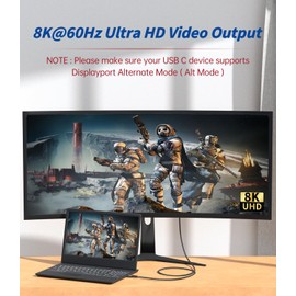 Kabel für Thunderbolt 4, Thunderbolt 4 Kabel 90 Grad ,Übertragungsrate 40Gbps/8K@60Hz Video/100W Ladung USB C auf C Video,Kompatibel mit Thunderbolt 3/USB4,MacBooks, eGUP (1.5M, Rechtwinkliger Winkel)