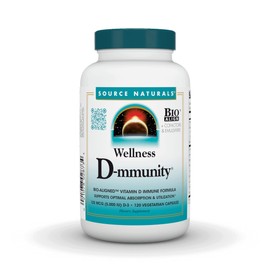 Source Naturals Wellness D-mmunity - Vitamin D - 120 Vegetarian Capsules