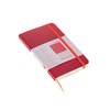 Fabriano Ispira Soft-Cover Notebook, 3.5" x 5.5", Dotted, Red