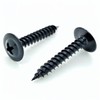 BCP Fasteners #8 x 1, 100 Qty Black Wood Screws