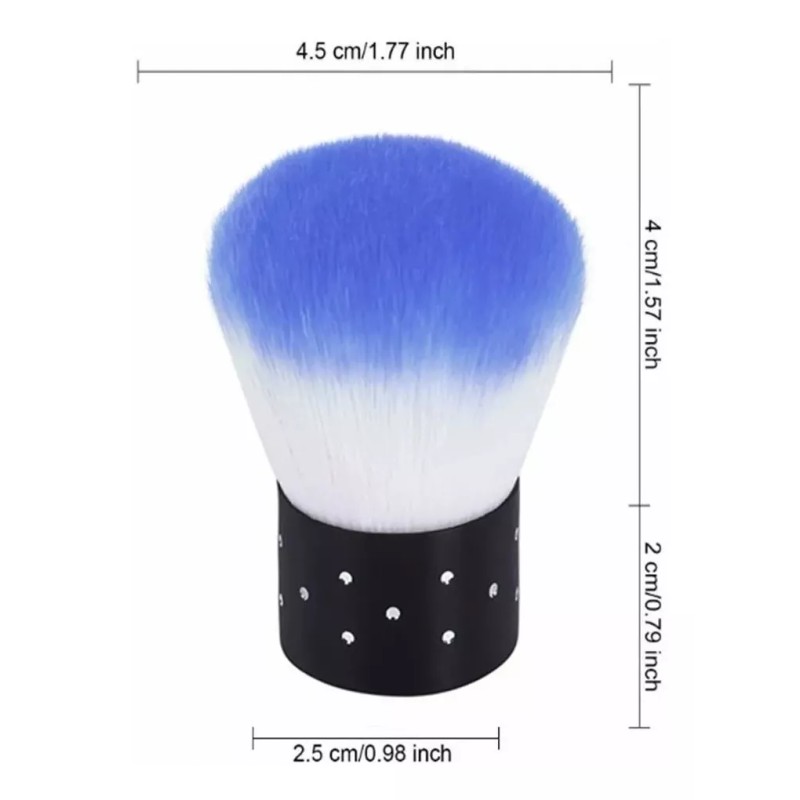 Mafab Brocha De Maquillaje Profesional Bledo Retiro Polvo Colores