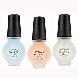 Korean Nail Care Konad Cuticle 11ml 3-Piece Gel Care - W9B46DC_KND Cuticle Oil-Rose／FREE / 네일케어 국산 코나드 큐티클 11ml 3종 젤 관리 - W9B46DC_KND큐티클오일-로즈／FREE