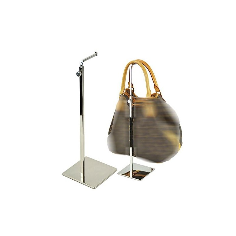 RY DISPLAY 1 Pack Single Hook Adjustable Purse Display Stand