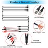 Sumnacon BNC Test Leads Kit BNC Male to Dual Alligator