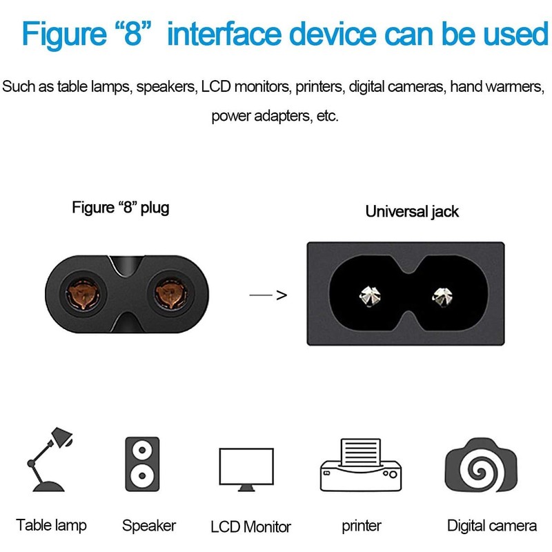 NewMains Power Lead Cable for BOSE Radio Wave Radio Soundtouch