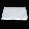 Fdit 50Pcs Disposable See-Through Clothes Dust Bags Dry Cleaning Garment