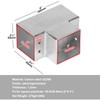 8PCS Square Tube Fittings - 3 Way Connector for 2"