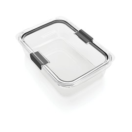 Rubbermaid Brilliance Food Storage Container, Large, 9.6 Cup, Clear 1991158