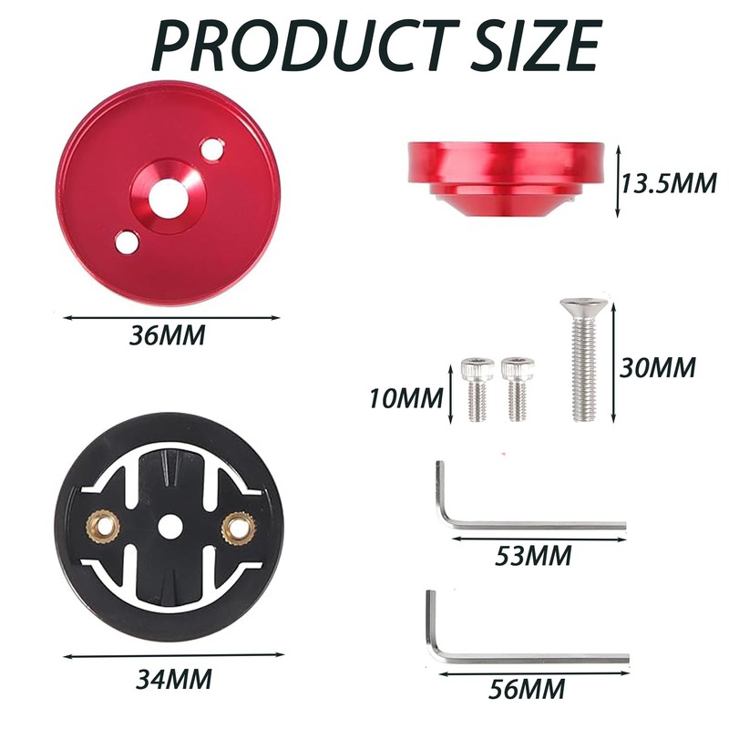 Bicycle Computer Mount for Garmin, Bicycle Mount Stem Cap, for