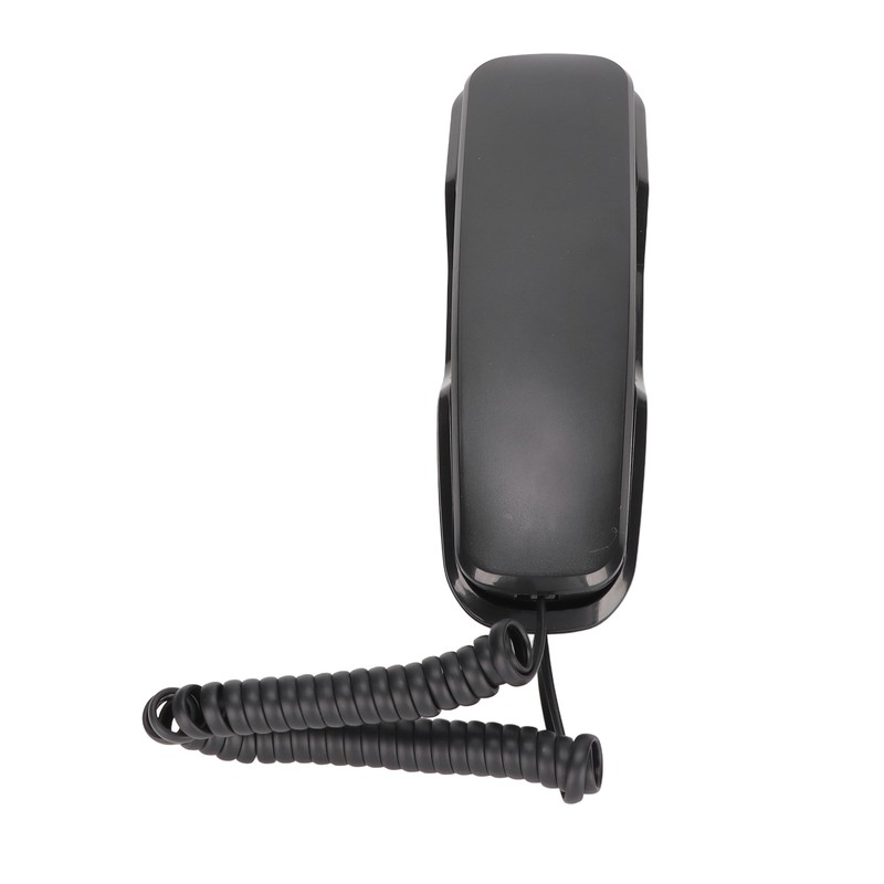 Wall Mounted Phone Redialing Mute Function Corded Telephone for Home