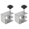 Pack of 2 Drawers Front Installation Clamps Drawers Attachment Clip