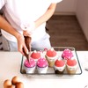 Funtery 600 Pcs Mini Size Tulip Cupcake Liners Mini Baking