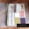 50 Pages Double Sided Clear Card Holder Card Holder Card