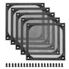 5pcs Filter Grill PC 120mm Fan Set with M5 Screws