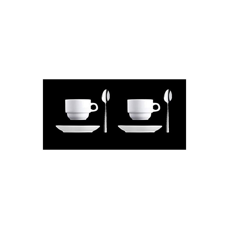 Topkapi 350.963 Duet Espresso Set, Complete for 2 People (6