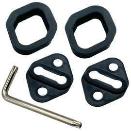 MARUHADO Toyota Rubber Door Striker Cover for Noise Reducing Alphard Vellfire Noah Voxy Door Lock Cover 1 Set (2pcs)