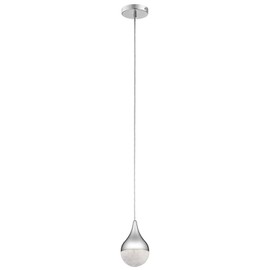 Elan 83946 Kiss Pendant Lighting, Chrome
