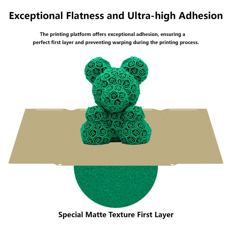 Upgraded U1 Double Sided PEI Build Plate, 3D Printer Textured
