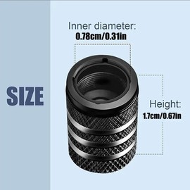 Car Tire Valve Stem Decorative Cap, 4 Counts Corrosion Resistant Leak-proof Tire Valve Stem Cover, Universal Tire Valve Stem Cap for Car Truck Motorcycle Bike