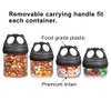 SELEWARE Portable Stackable Food Storage Containers for Snacks Formula Powder