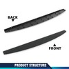 PIT66 1PC Tailgate Spoiler Cap Molding, Compatible with Dodge Ram