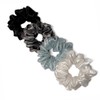 SHIFFORA Satin Silk Scrunchies For Women & Teens, Ponytail Holders,