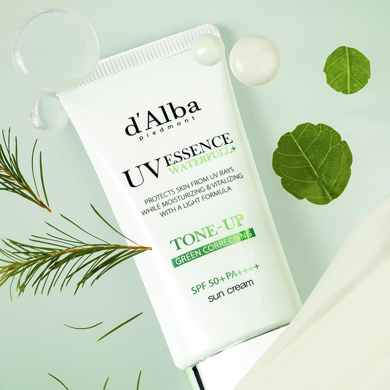 d'Alba Clean Tea Tree Liposome Tone-Up Sun Cream (Green) 50ml