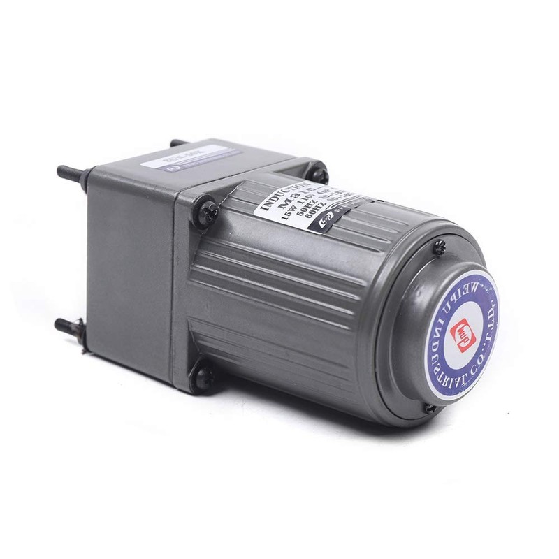 Variable Speed Geared Motor, 110V AC Gear Reduction Motor Adjustable