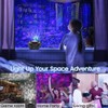 Galaxy Projector,Star Projector Light Ocean Wave Star Night Light,Adjustable Lightness