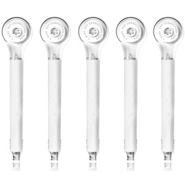 Johiux Pack of 5 Pen Shape Correction Roller, Correction Tape, Correction Tape for Students, Children, Office Working Staff, Correction Tape with Protective Cap (White)