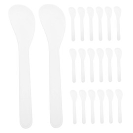 Outanaya 50Pcs Mini Skincare Spatulas Versatile Makeup Tools for Mask Application Mixing for Gentle Skin for Creams Nail Art