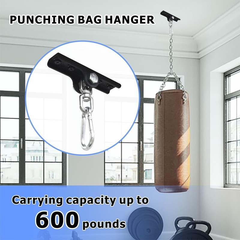 Heavy Bag Hanger - Heavy Duty Punching Bag Mount Hanger
