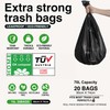 Pastiko 100% Compostable Biodegradable 70L Bin Liners Strong Garbage Bags