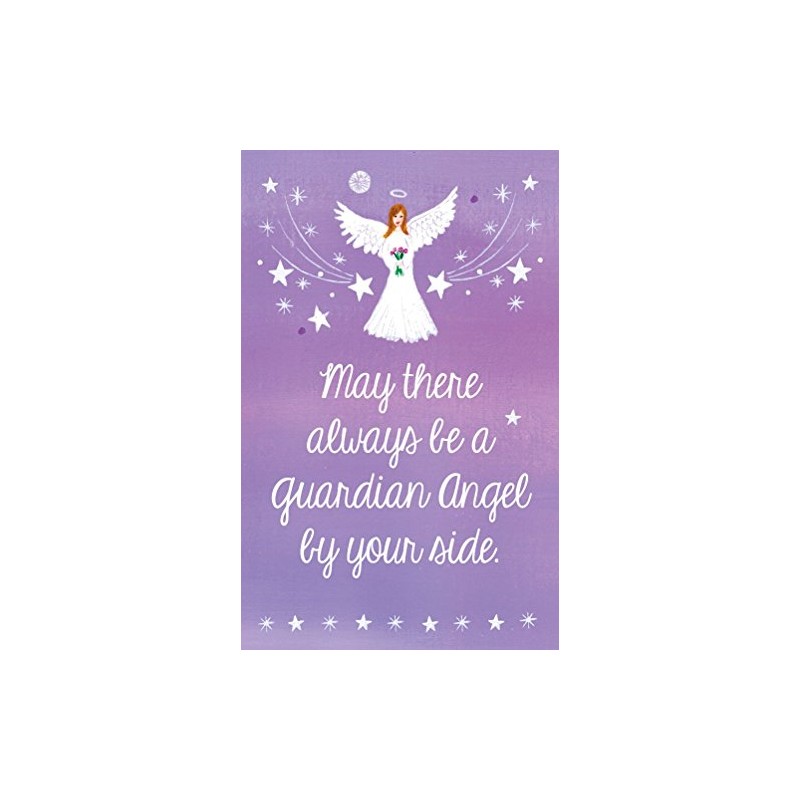 Heartwarmers May There Be A Guardian Angel Keepsake Card &