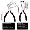 DOAGEAS 2Pcs Electric Disconnect Pliers, Automotive Electrical Connector Pliers Fuel