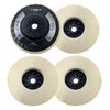 LINE10 Tools 4pk Felt Buffing Disc 4-1/2 inch with 5/8-11