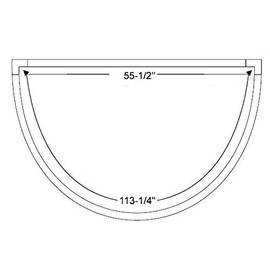 Steele Rubber Products 20-2267-84 Trunk Weatherstrip Compatible with 1939-1940 Ford Standard Deluxe