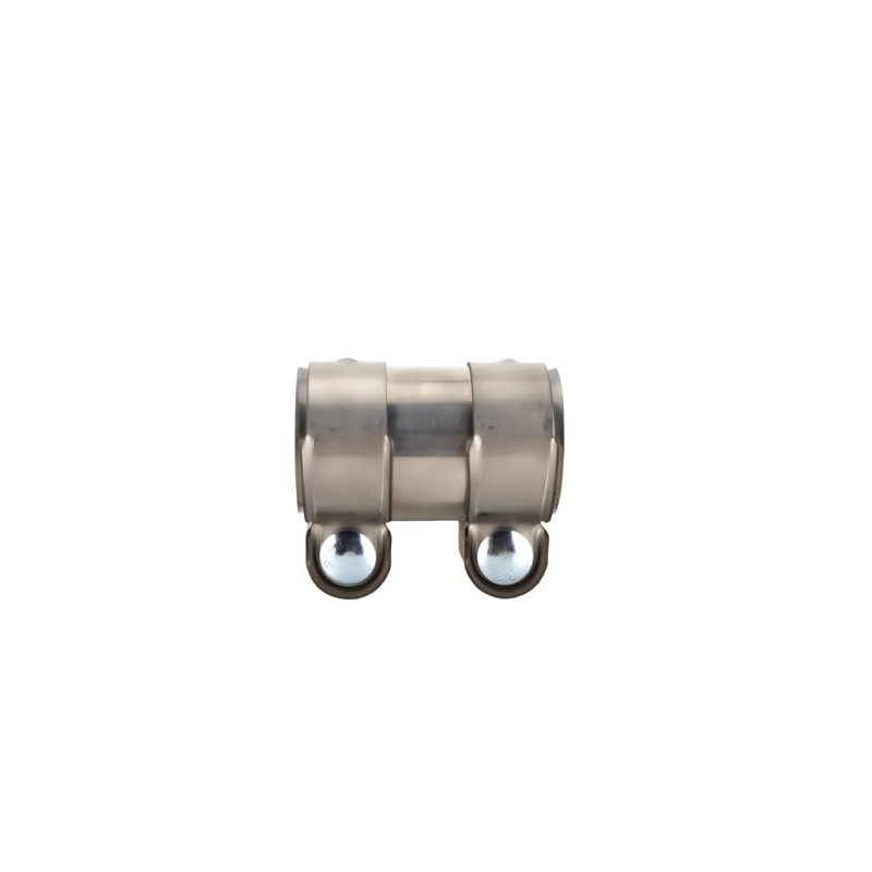 Double Clamp Exhaust Clamp Stainless Steel Pipe Connector Diameter 45