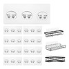 KaiwayInno 8 Pack Shower Caddy Adhesive Replacement, Strong Shower Shelf