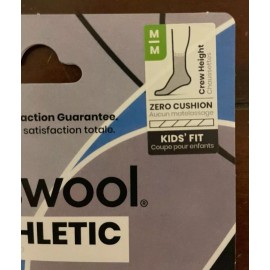SmartWool NWT Smartwool Unisex Boy's Girl's Size Medium Athletic Ultralight Crew Socks