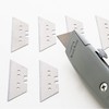 BAZIC Utility Knife Blade Razor Replacement Blades, Carbon Steel Box