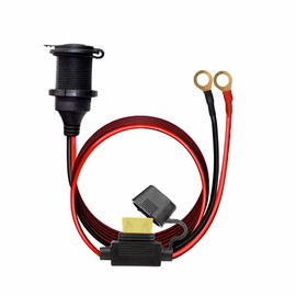 DAIVARNING シガーソケット 車用 電源ソケット 増設 約12V-24V 長さ約3m