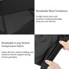 Topeter 5-Pad Football Girdle with Cup Pocket, Hardened EVA Thigh