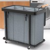 230L (60 Gal) Extra Large Fashion Laundry Sorter 3 Section
